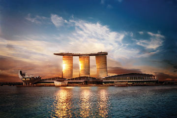 新加坡滨海湾金沙酒店 marina bay sands