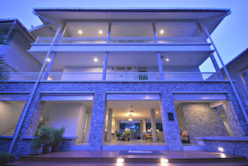 Hotel Front - Evening/Night
