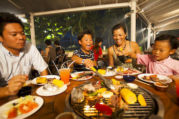 Outdoor Banquet Area