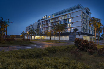 Hotel Front - Evening/Night