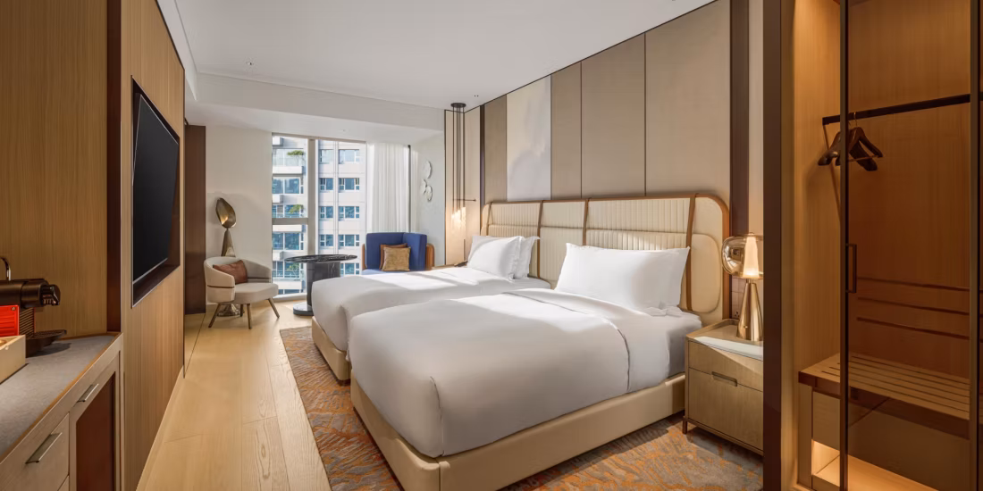 臺中勤美洲際酒店-雙床房