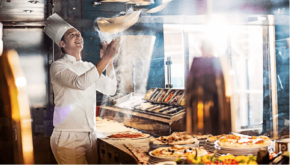 特色付費餐廳 - 義大利披薩吧