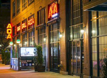 Hotel Front - Evening/Night