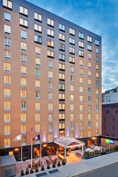 Hotel Front - Evening/Night