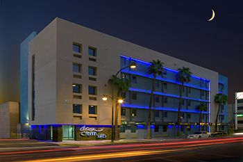 Hotel Front - Evening/Night