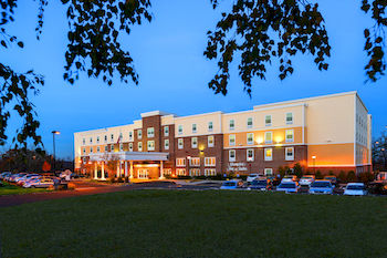 Hotel Front - Evening/Night