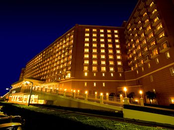 Hotel Front - Evening/Night