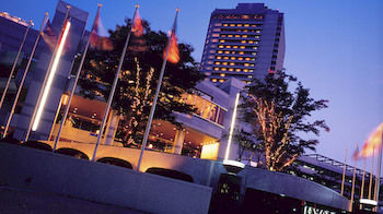 Hotel Front - Evening/Night