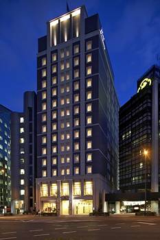 Hotel Front - Evening/Night