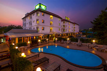 Hotel Front - Evening/Night