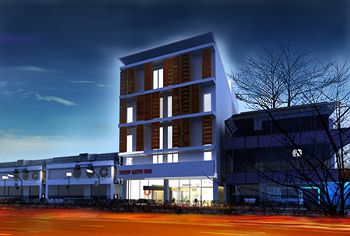 Hotel Front - Evening/Night