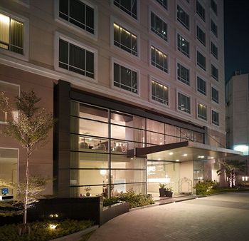 Hotel Front - Evening/Night