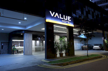 Hotel Front - Evening/Night