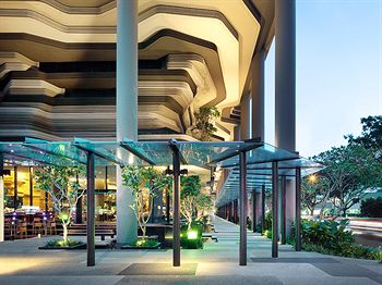 Hotel Front - Evening/Night