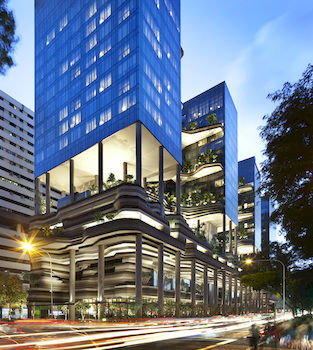 Hotel Front - Evening/Night