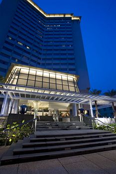 Hotel Front - Evening/Night