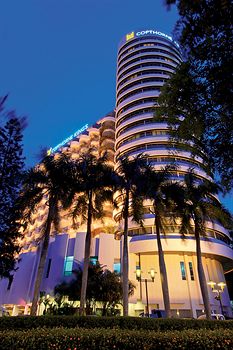 Hotel Front - Evening/Night