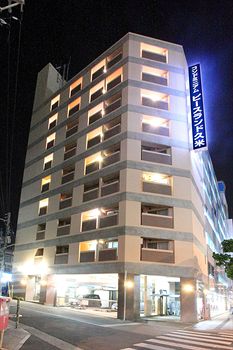 Hotel Front - Evening/Night