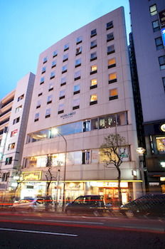 Hotel Front - Evening/Night