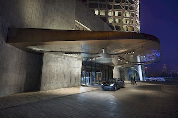 Hotel Front - Evening/Night