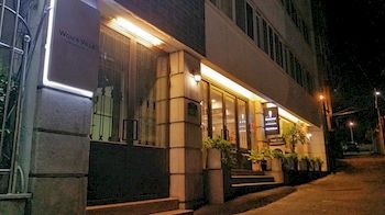 Hotel Front - Evening/Night
