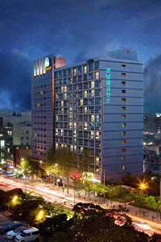 Hotel Front - Evening/Night