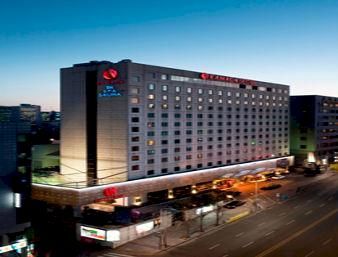 Hotel Front - Evening/Night
