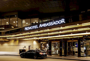 Hotel Front - Evening/Night