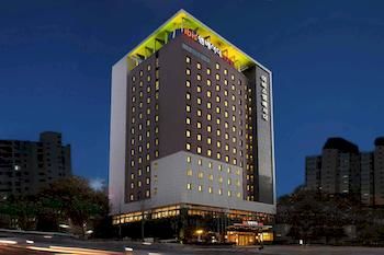 Hotel Front - Evening/Night
