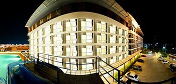 Hotel Front - Evening/Night