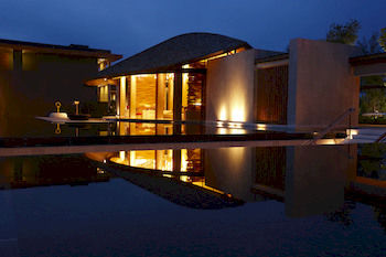 Hotel Front - Evening/Night