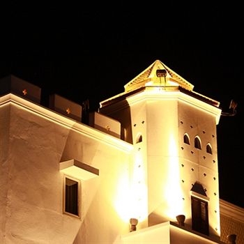 Hotel Front - Evening/Night