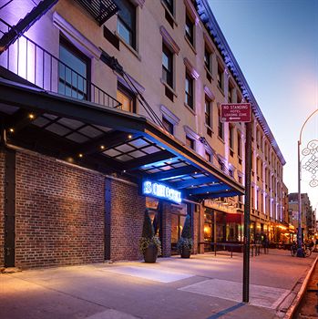 Hotel Front - Evening/Night