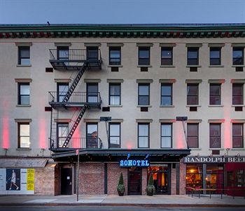 Hotel Front - Evening/Night