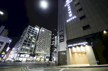 Hotel Front - Evening/Night