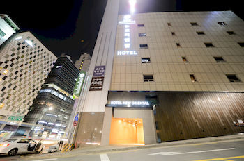 Hotel Front - Evening/Night