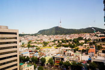 View from Hotel