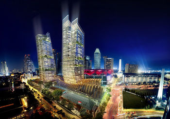 Hotel Front - Evening/Night