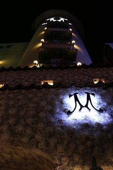 Hotel Front - Evening/Night