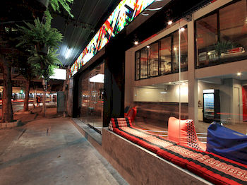 Hotel Front - Evening/Night
