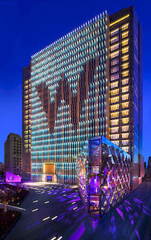 Hotel Front - Evening/Night