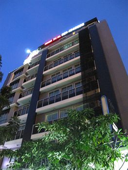Hotel Front - Evening/Night