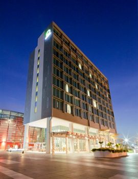 Hotel Front - Evening/Night