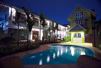 Hotel Front - Evening/Night