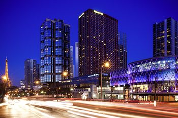 Hotel Front - Evening/Night