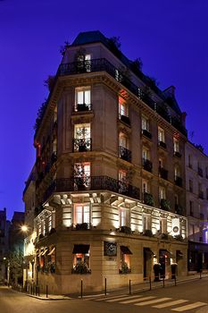 Hotel Front - Evening/Night
