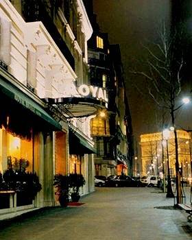 Hotel Front - Evening/Night