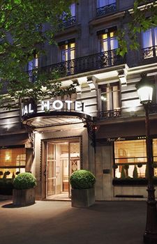 Hotel Front - Evening/Night