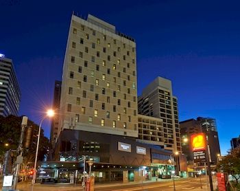 Hotel Front - Evening/Night