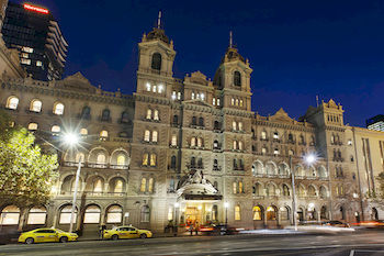 Hotel Front - Evening/Night